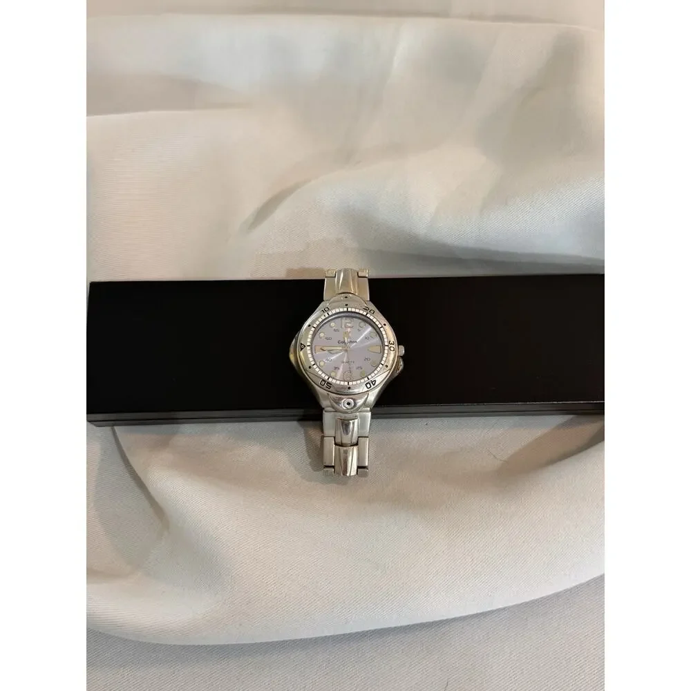 Blue Colleiten 2000s 43mm Quartz Men's Vintage Watch Fully Working